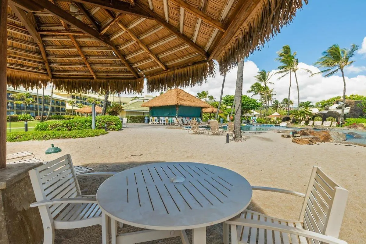 Pool Oceanview Room, 4 Star Beachfront Resort, King Bed, Lanai, Ac, Pool, Restaurant, Gym, Spa Lihue
