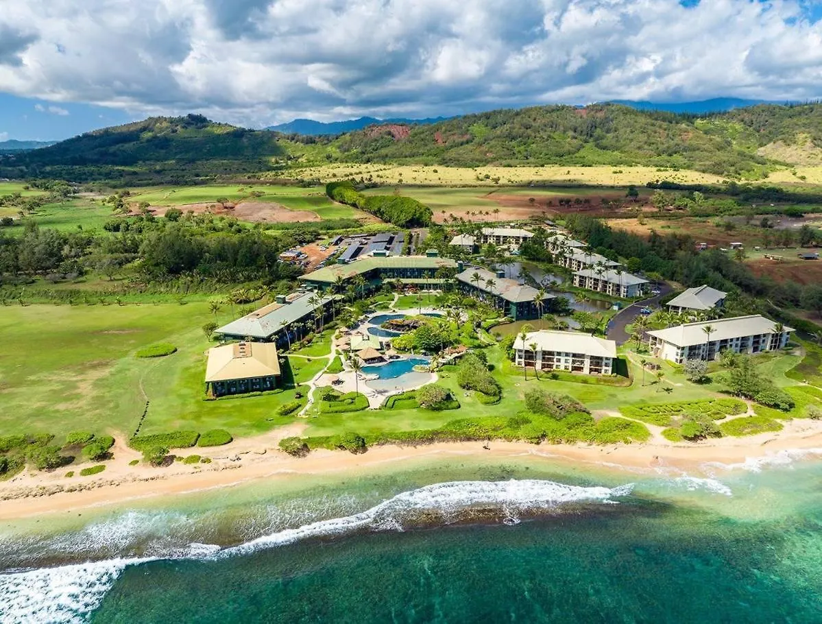 Pool Oceanview Room, 4 Star Beachfront Resort, King Bed, Lanai, Ac, Pool, Restaurant, Gym, Spa Lihue