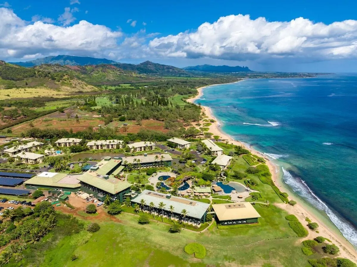 Pool Oceanview Room, 4 Star Beachfront Resort, King Bed, Lanai, Ac, Pool, Restaurant, Gym, Spa Lihue