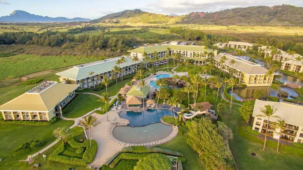 Pool Oceanview Room, 4 Star Beachfront Resort, King Bed, Lanai, Ac, Pool, Restaurant, Gym, Spa Lihue 0*,  États-Unis