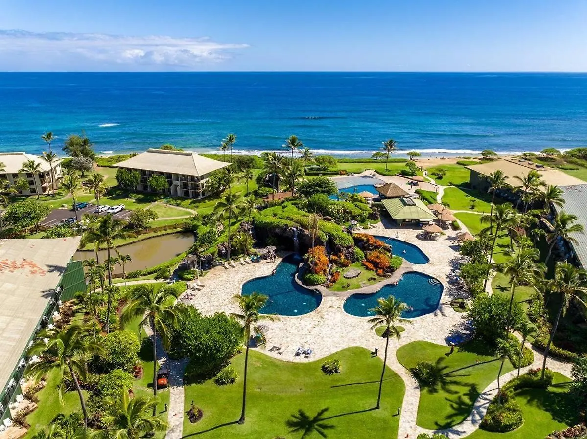 Pool Oceanview Room, 4 Star Beachfront Resort, King Bed, Lanai, Ac, Pool, Restaurant, Gym, Spa Lihue 0*,