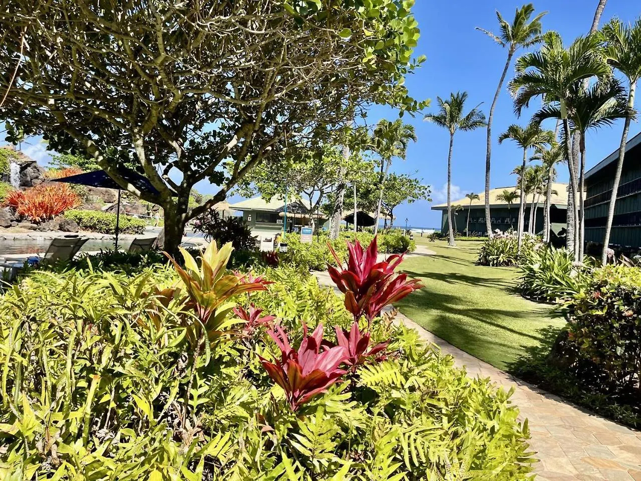 Pool Oceanview Room, 4 Star Beachfront Resort, King Bed, Lanai, Ac, Pool, Restaurant, Gym, Spa Lihue 0*,  États-Unis