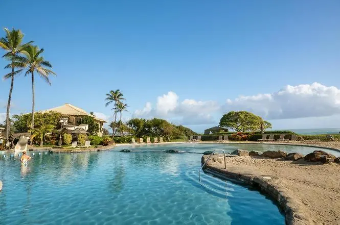Pool Oceanview Room, 4 Star Beachfront Resort, King Bed, Lanai, Ac, Pool, Restaurant, Gym, Spa Lihue 0*,  États-Unis