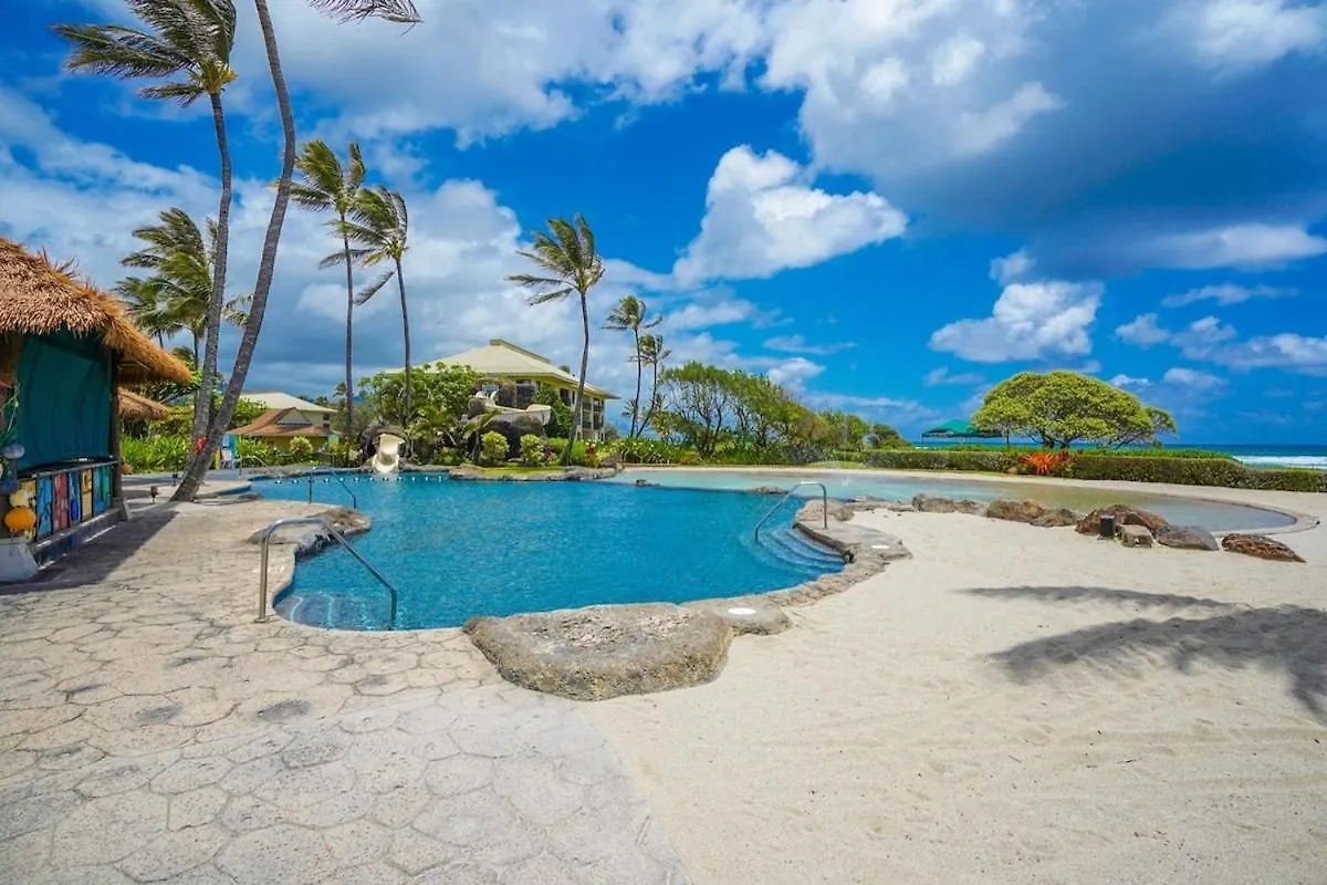 דירה ליהואה Pool Oceanview Room, 4 Star Beachfront Resort, King Bed, Lanai, Ac, Pool, Restaurant, Gym, Spa